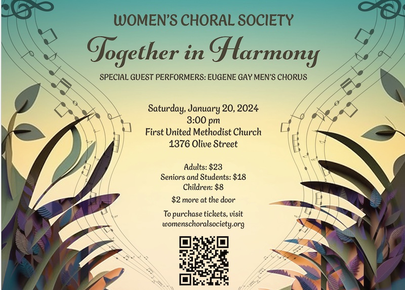 Women S Choral Society Concerts